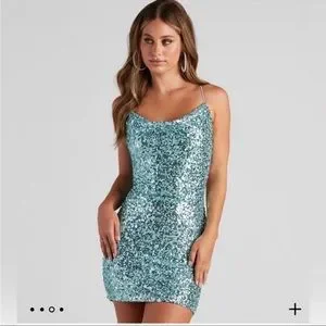 Windsor Dresses | Allie Formal Open Back Dress in Blue | Color: Blue | Size: S | Graceless2008's Closet